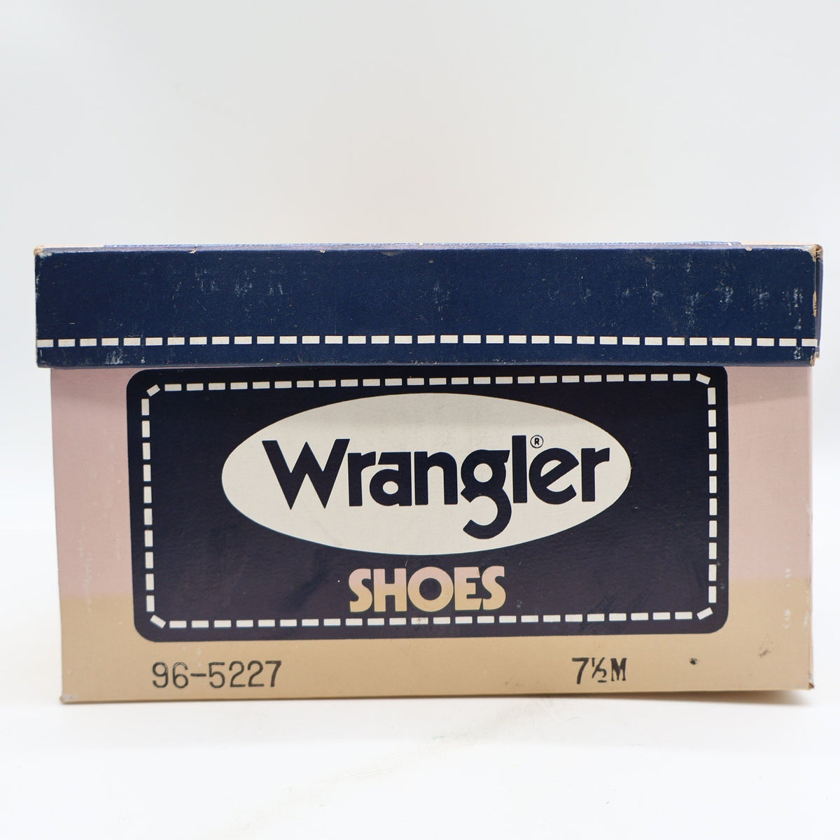 Wrangler Boat Shoes Mens 7.5M Vintage Brown Leather Moc Toe New In Box - take2supply