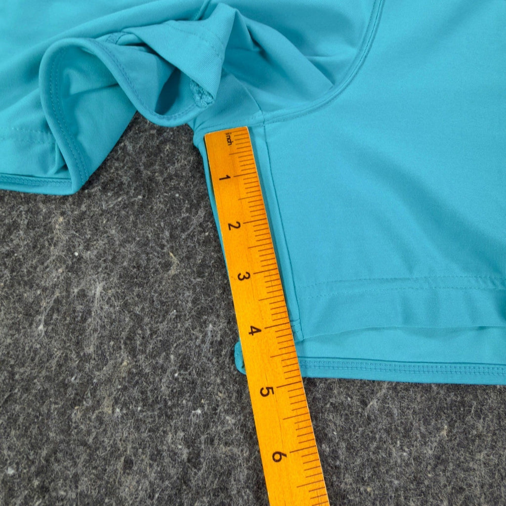 Nike Y2K Technetic Dri-FIT Shorts Girls XL Teal Blue NWT 423514 New - take2supply