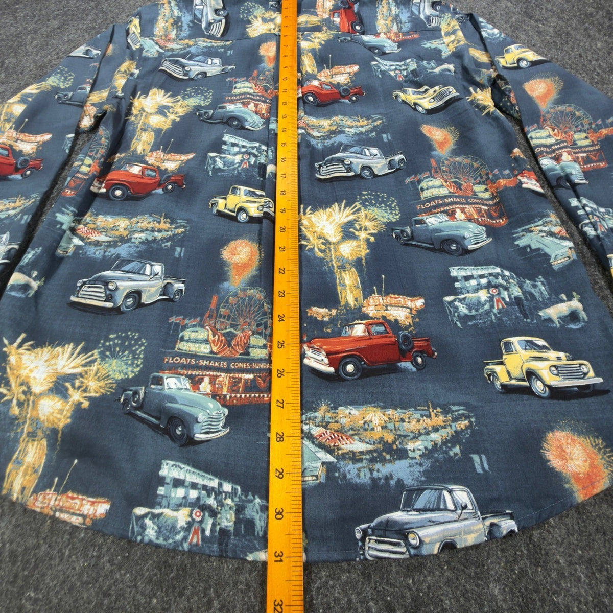 North River Americana Truck Shirt Mens Medium Black Cotton NWT Vintage Style - take2supply