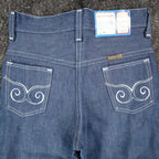 Vintage Young Maverick Boys Jeans 7 Regular Blue Straight Leg USA NWT - take2supply