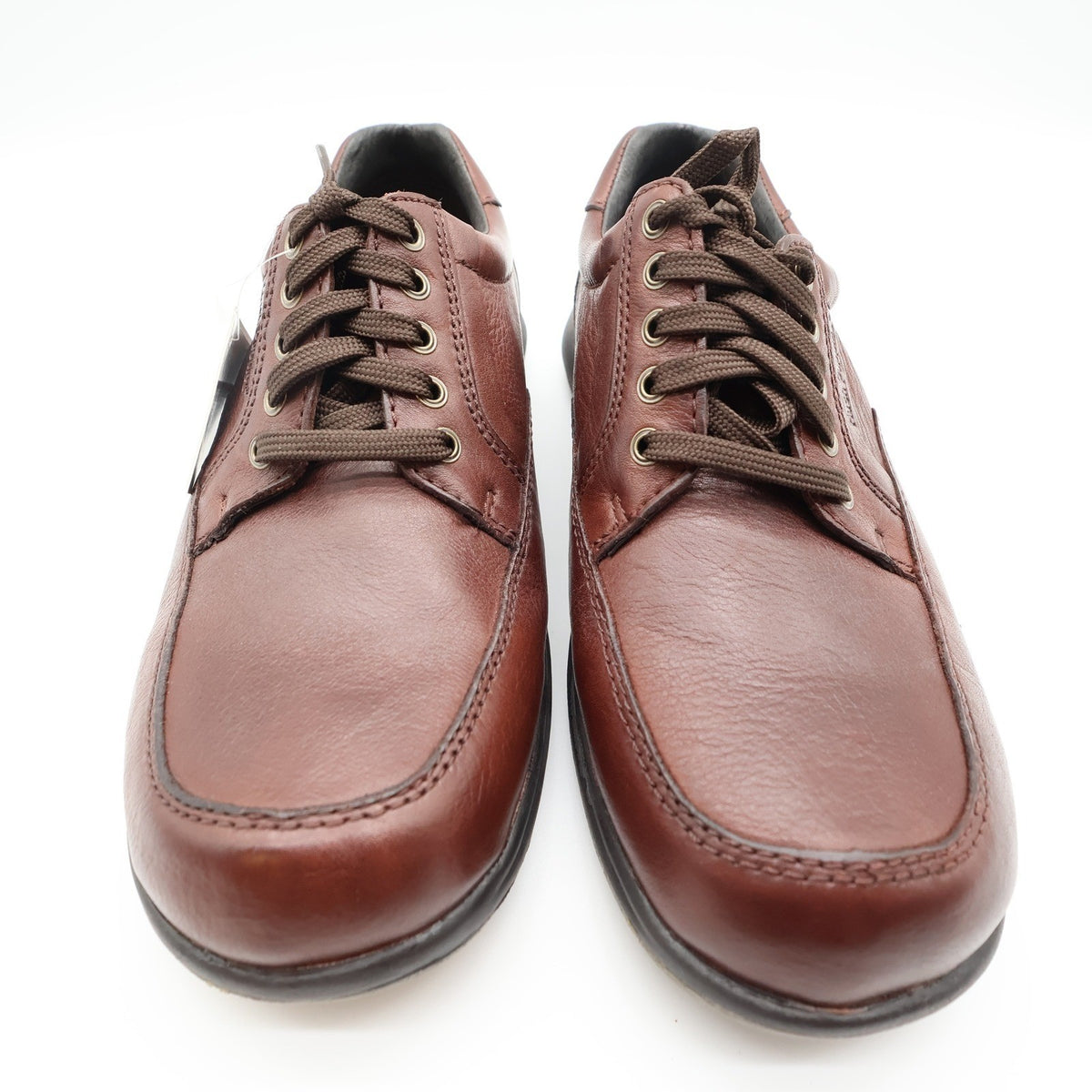 Hush Puppies Approach Oxford Shoes Mens 8 M Dark Brown Leather Airport Friendly - take2supply