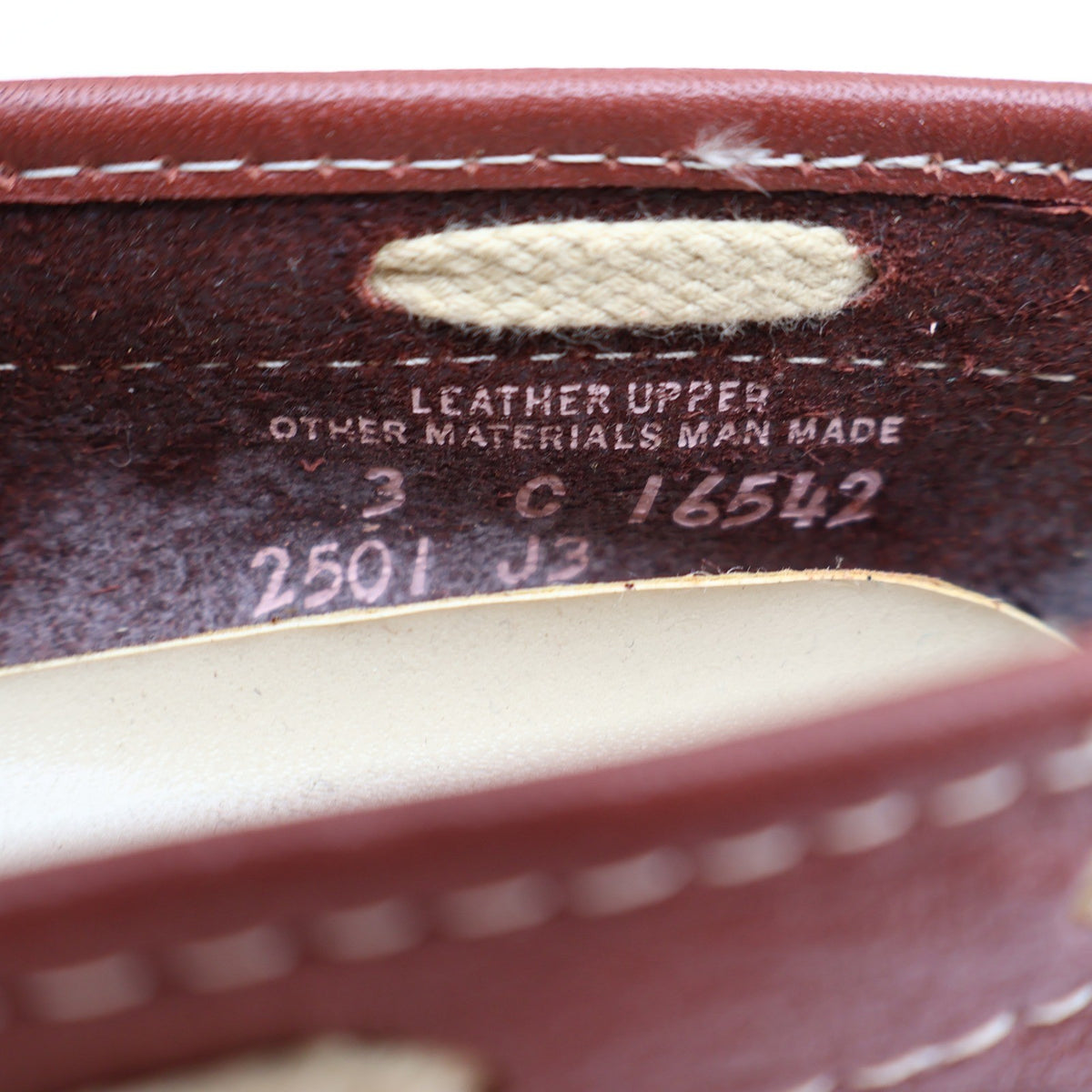 Dashers Kiltie Loafers Kids Size 3 C Vintage Burgundy Leather Shoes Deadstock - take2supply