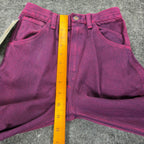 Young Maverick Jeans Girls 12 Reg Vintage 80s Pink Denim Straight Leg NWT USA - take2supply