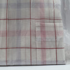 Mark VII Dress Shirt Mens 15.5 32/33 Vintage 70s White Red Blue Plaid Deadstock - take2supply