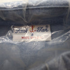 Jack Tar Shirt Toddler Boys 3T Blue Oxford Short Sleeve Cotton USA NWT - take2supply