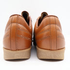 Walker Vintage 70s Leather Shoes Mens 8 D Brown Made in USA Deadstock 7216 - take2supply