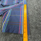 Salmon River Traders 90s Plaid Shirt Mens XL Blue Cotton Blend New C446 - take2supply