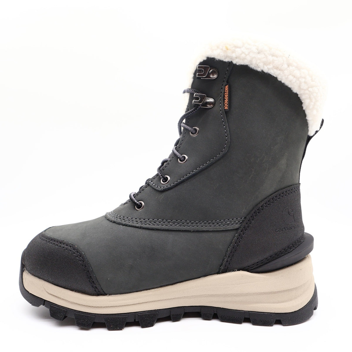 Carhartt Pellston Winter Boot Women 7 Grey Waterproof Insulated NWT FH8029-W - take2supply