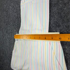 Maverick 1980s Vintage Striped Shortalls Girls 5 Pastel Multi NWT - take2supply