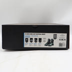 Battle Ops Tactical Boot Mens 10.5 Waterproof Side Zip Black Leather BOPS8001 - take2supply
