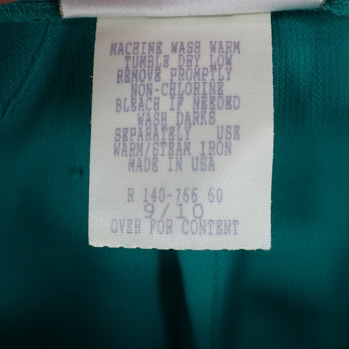 That's Me! Vintage 90s Nautical Short Set Womens M 9/10 Teal Green Deadstock NWT - take2supply