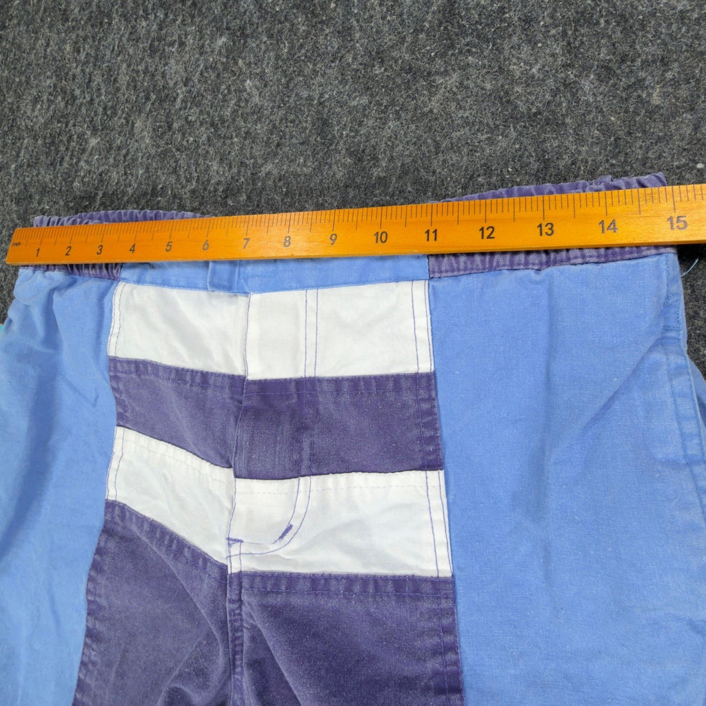 Generation One Vintage 90s Swim Trunks Boys L 14-16 Blue Cotton NWT - take2supply