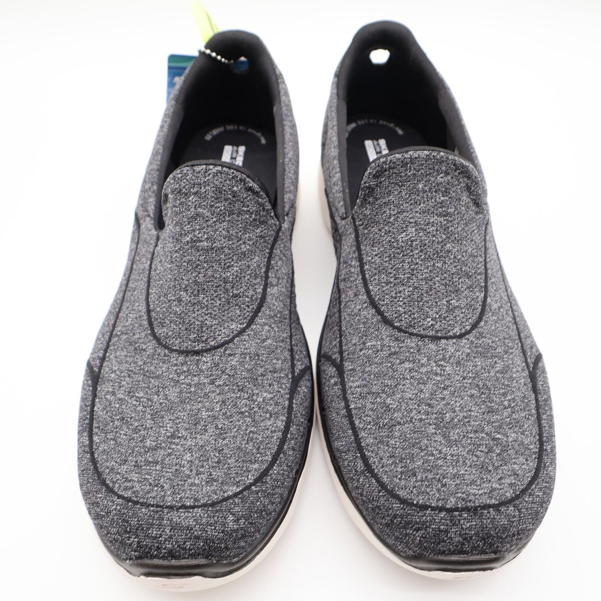 Skechers Go Walk 6 Carice Womens Size 10 Black Grey Slip On Walking Shoes 124541 - take2supply