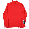 Southern Lady Mock Neck Sweater Womens Small Red Acrylic Knit Top NWT C1217 - take2supply