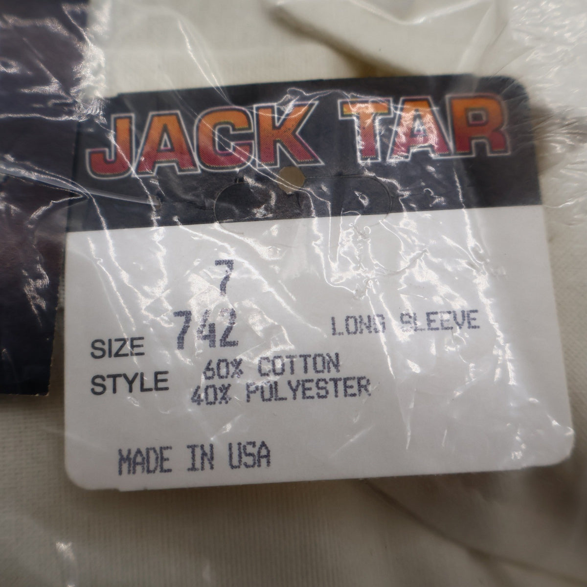 Jack Tar Shirt Boys 7 Cream Ivory Long Sleeve Button Down Cotton Blend USA NWT - take2supply