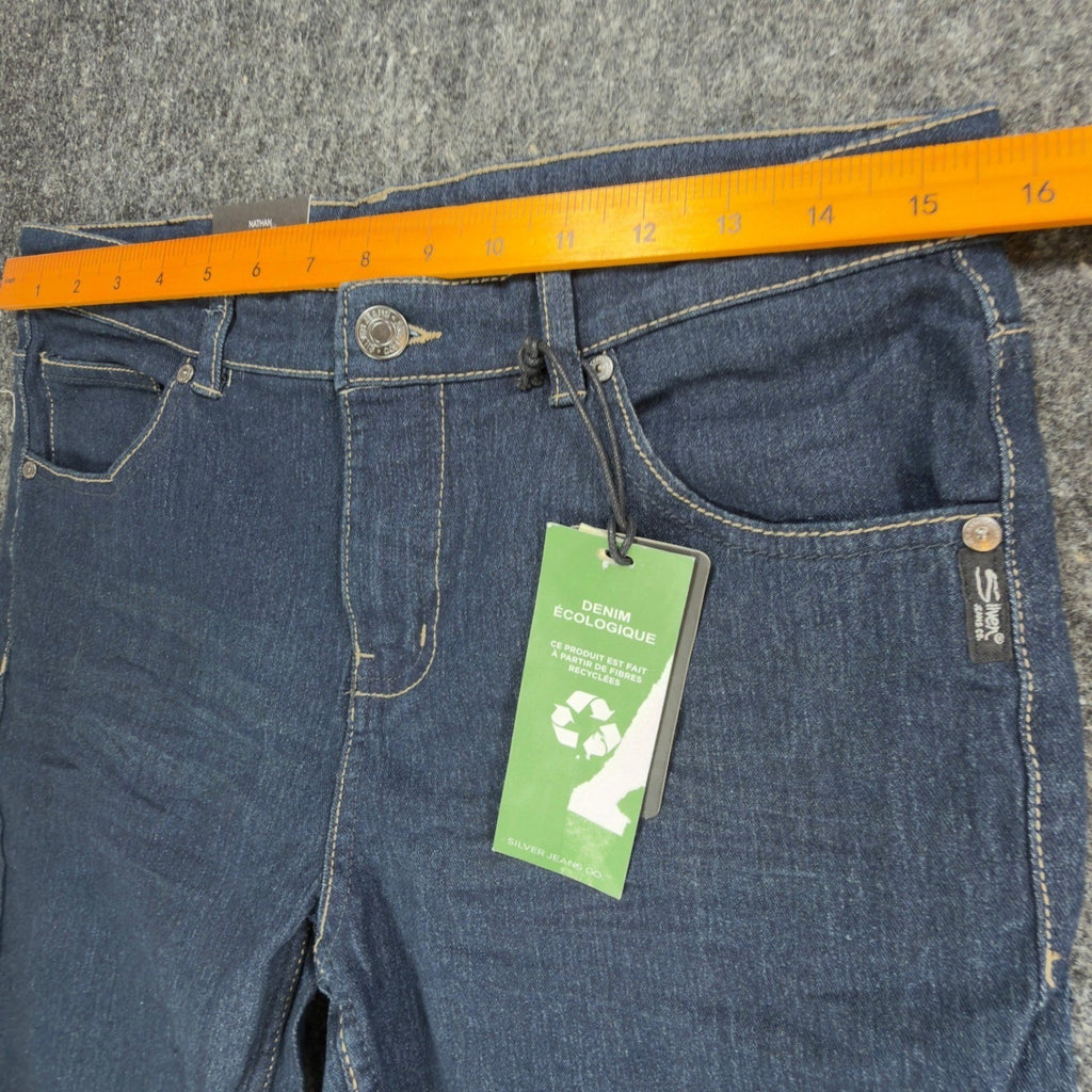 Silver Jeans Co. Nathan Skinny Jeans Boys Size 16 Dark Blue Denim NWT - take2supply