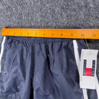Tommy Hilfiger Y2K Windbreaker Track Pants Kids 4 Navy Blue Nylon NWT Vintage - take2supply