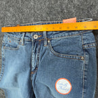 Wrangler Aura Jeans 10 SHT Blue Denim Instantly Slimming Straight Leg NWT - take2supply