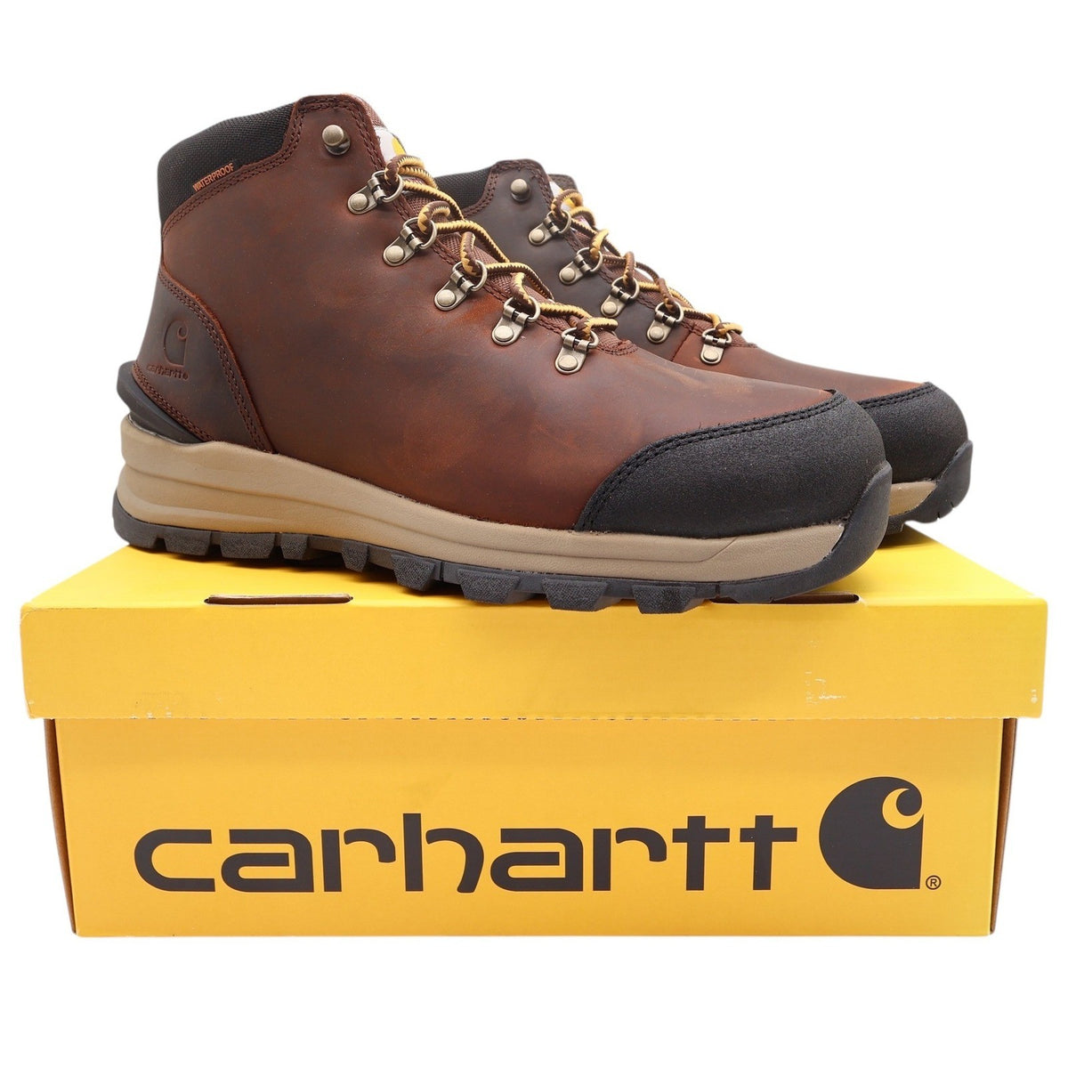 Carhartt Modern Gilmore Work Boots Mens 11 M Leather Alloy Toe Waterproof NWT - take2supply