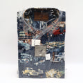 North River Outfitters Shirt Mens XL Navy Classic Pickup Truck Print Cotton NWT - take2supply