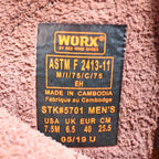 Worx Red Wing 5701 Steel Toe Work Boots Mens 7.5 Brown Leather New Deadstock - take2supply