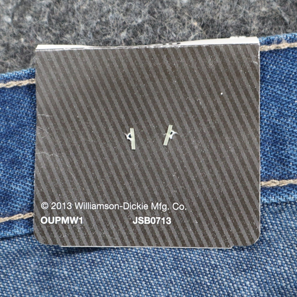 Dickies Carpenter Jeans Mens 36x30 Relaxed Fit Indigo Blue Cotton Workwear NWT - take2supply