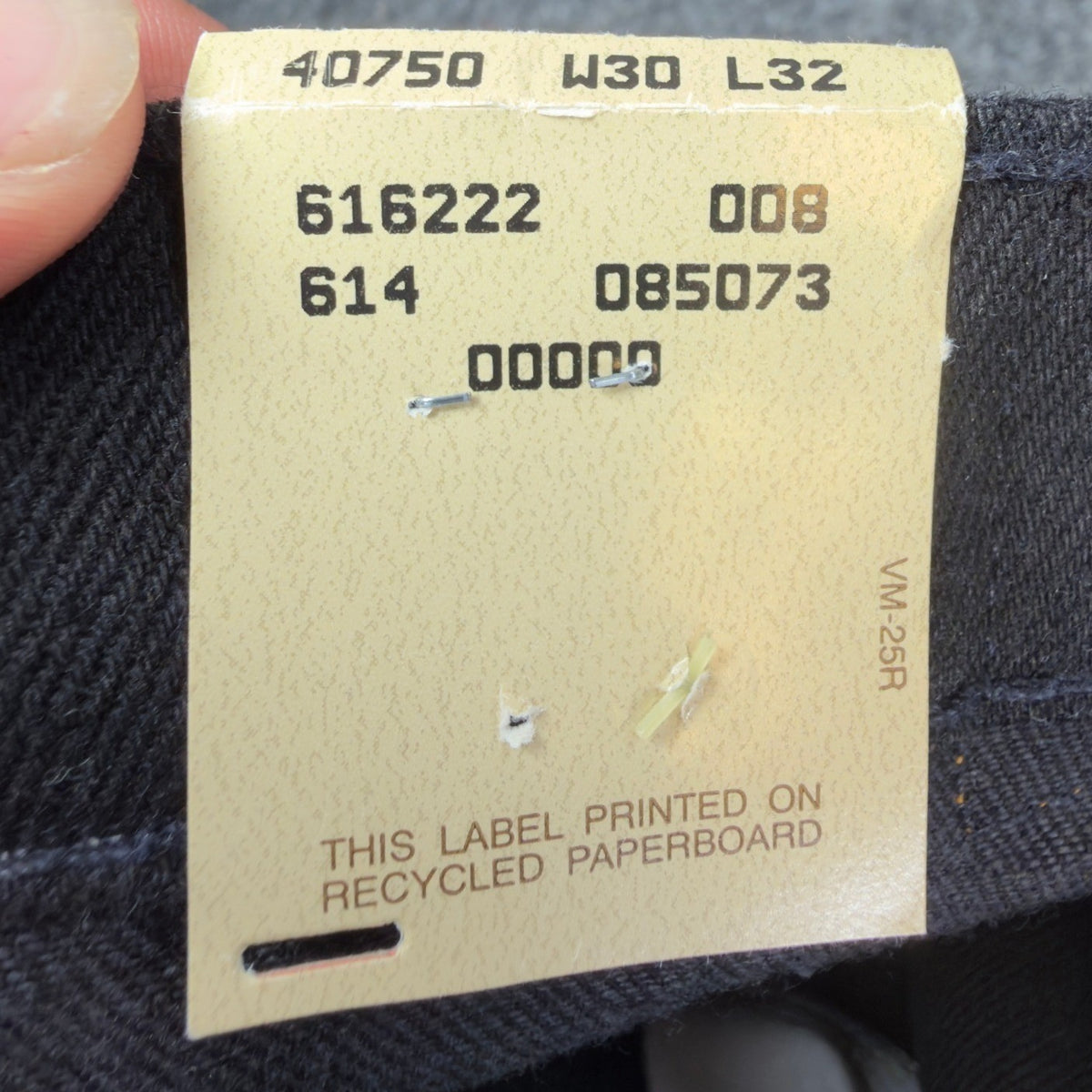 Levi's Vintage 90s 550 Relaxed Jeans Student 30x32 Black Made in USA NWT C100 - take2supply