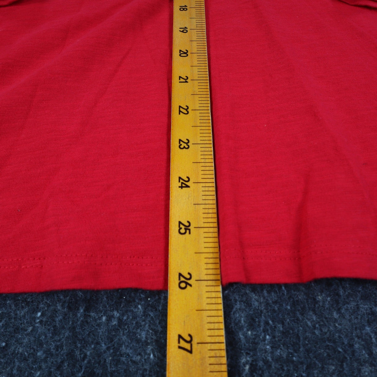 Erin London Womens S Red Cotton Hooded Pullover 3/4 Sleeve Top NWT - take2supply