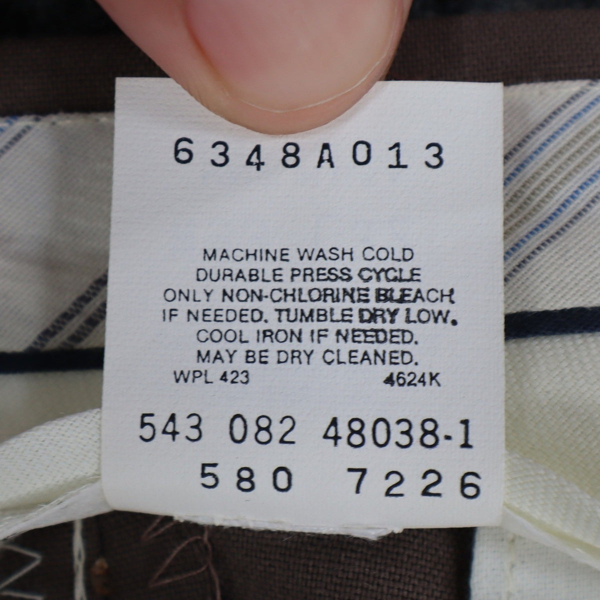 Levi's Action Slacks Pants Mens 34x29 Vintage 80s Deadstock Pleated Taupe Brown - take2supply