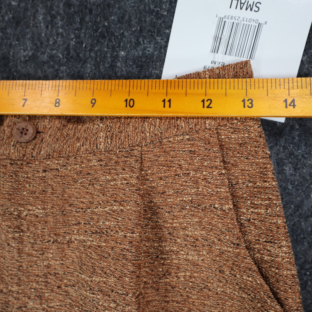 Erin London Pants Womens S Camel Brown Pleated Straight Leg NWT NOS - take2supply