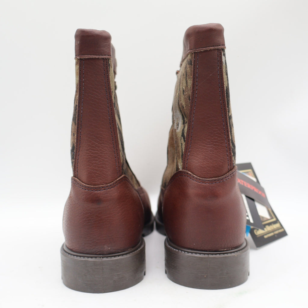Golden Retriever Hunting Boots Mens 9 Vintage Brown Camo Waterproof Thinsulate - take2supply