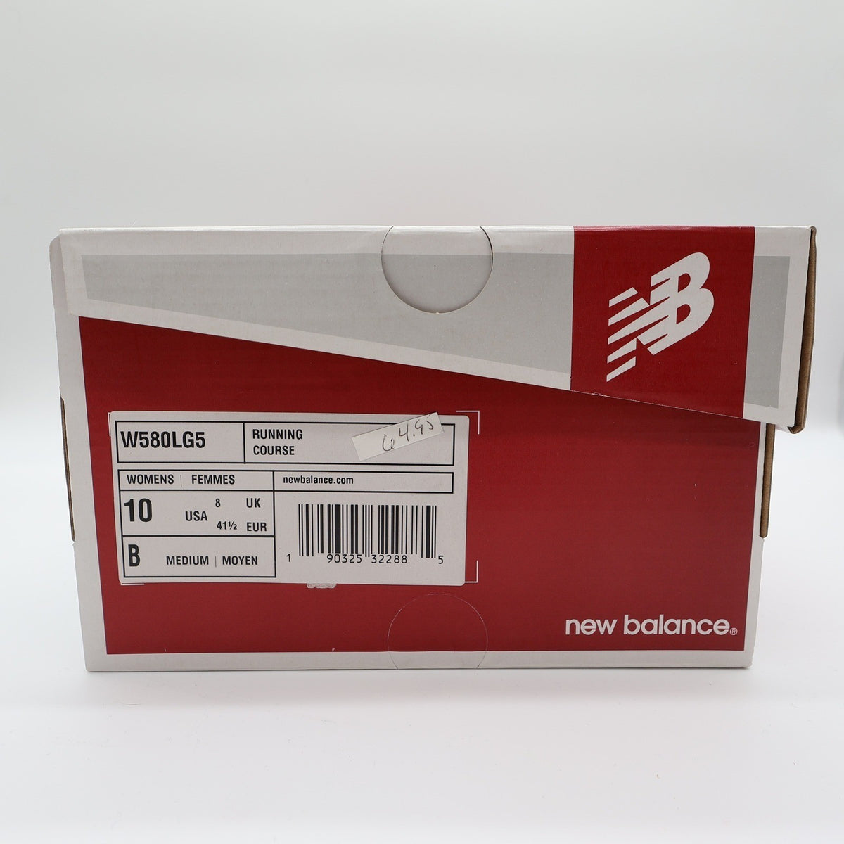 New Balance 580 V5 Women 10 Running Shoes Grey Lime Green TechRide W580LG5 - take2supply