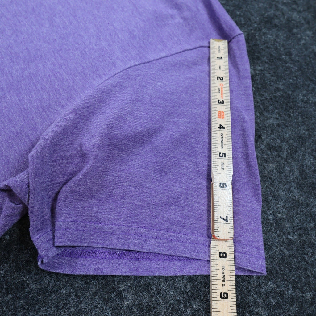 Crown Royal T-Shirt Mens XL Purple Heathered Riders Rodeo Graphic Tee - take2supply
