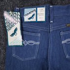 Vintage Maverick Girls Jeans 8 Slim Blue Straight Leg Denim NOS - take2supply