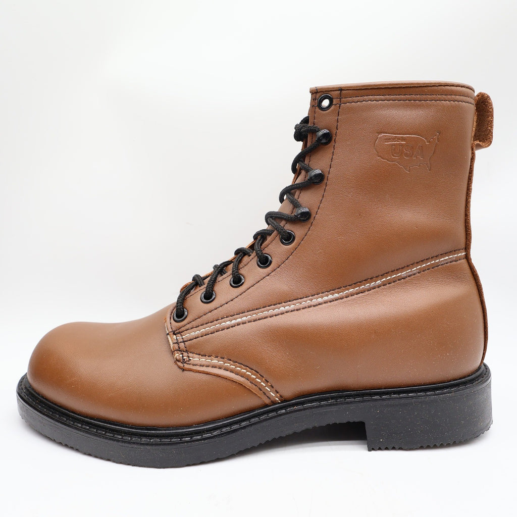 Walker Vintage 80s Work Boots Mens 10.5 EE Brown Leather NWT - take2supply