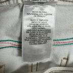 Levi's Y2K Bermuda Shorts Girls 14 White Ramie Cotton NWT C681 - take2supply