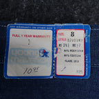 Vintage Young Maverick Boys Jeans Size 8 Blue Flare Leg USA NWT - take2supply