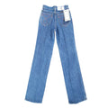 Young Maverick Jeans Girls 10 Slim Vintage 80s Blue Cotton Straight Deadstock - take2supply