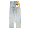 Levis 550 Jeans Boys 11 Slim Vintage 90s Light Acid Wash Denim Made in USA NWT - take2supply