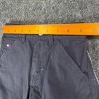 Tommy Hilfiger Vintage 90s Cargo Shorts Toddler 3T Navy Blue Cotton NWT - take2supply