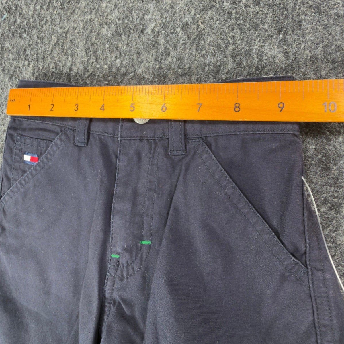 Tommy Hilfiger Vintage 90s Cargo Shorts Toddler 3T Navy Blue Cotton NWT - take2supply