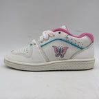 Willits Wind Sneakers Toddler 7.5 M Vintage 90s White Pink Butterfly Leather 288 - take2supply