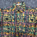 Ruddock Bros Vintage 90s Button Down Mens Small Multi Cotton New - take2supply
