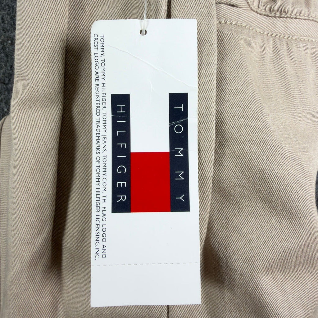 Tommy Hilfiger Pants Boys 6 Khaki Chino Pleated Elastic Waist NWT - take2supply