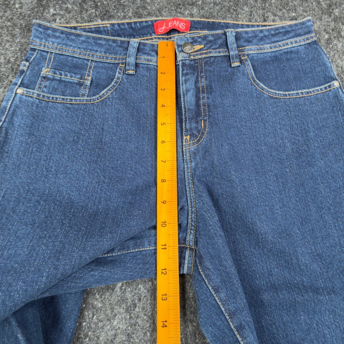J Jeans Stretch Bootcut Jeans Womens 12 Indigo Blue Cotton Blend NWT - take2supply
