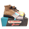 Carolina 139 Steel Toe Work Boots Mens 11 D Brown Leather USA New Vintage 90s - take2supply