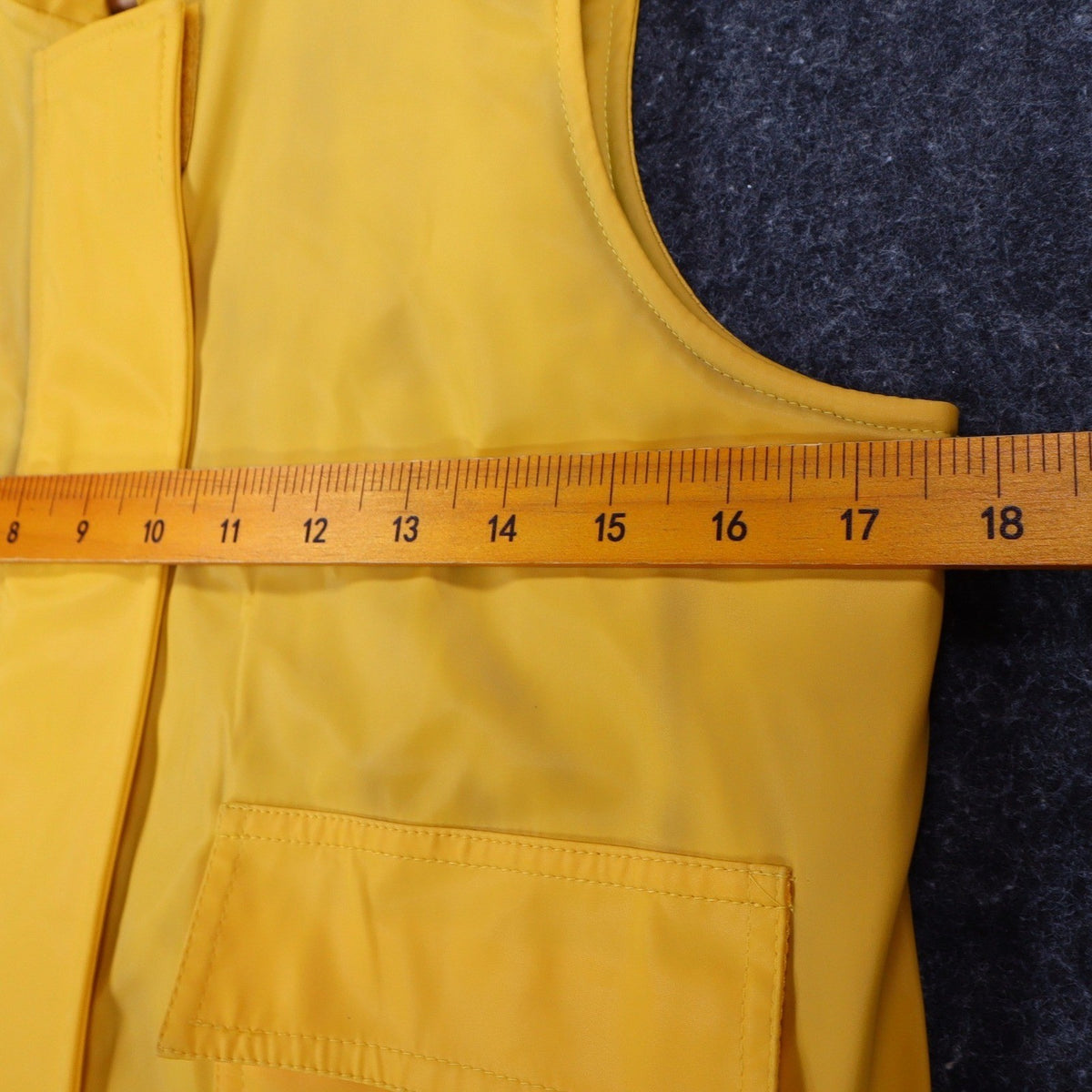 Selene Sport Vest Womens Small Vintage Y2K Yellow Fleece Lined Utility Shell - take2supply