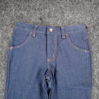 Maverick Boys Jeans Size 8 Husky Vintage Deadstock Indigo Western Bootcut Denim - take2supply