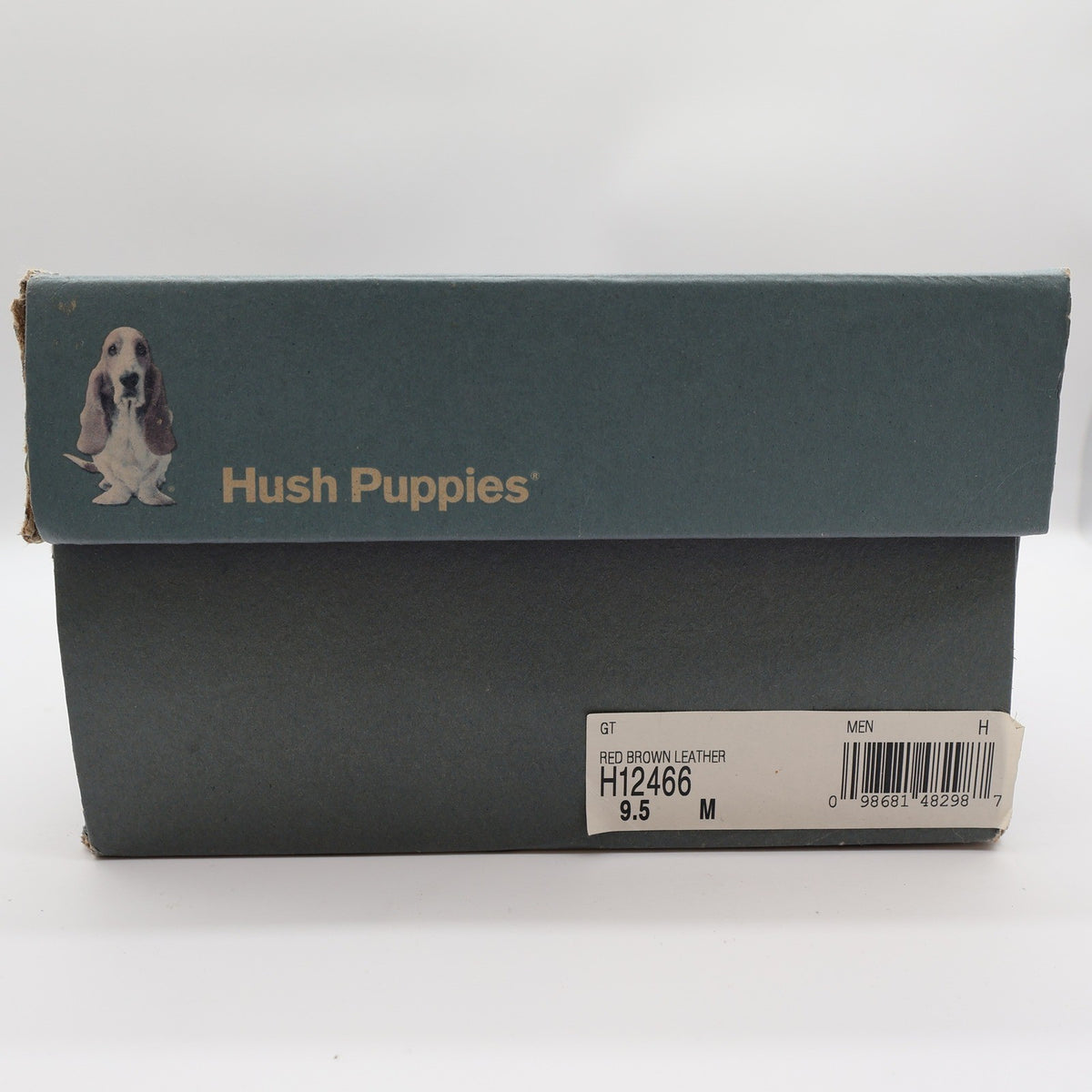 Hush Puppies GT Slip On Loafers Mens 9.5 Red Brown Leather Bounce H12466 NEW - take2supply