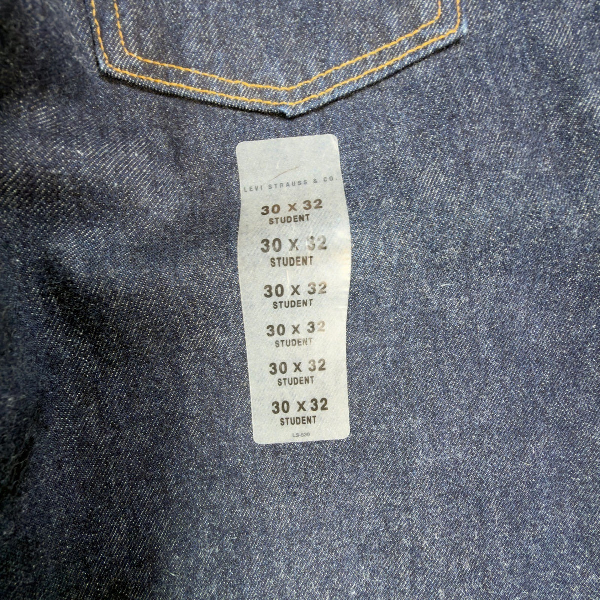 Levi's 2000s 565 Wide Leg Jeans Boys 30x32 Dark Indigo Deadstock NWT Vintage - take2supply